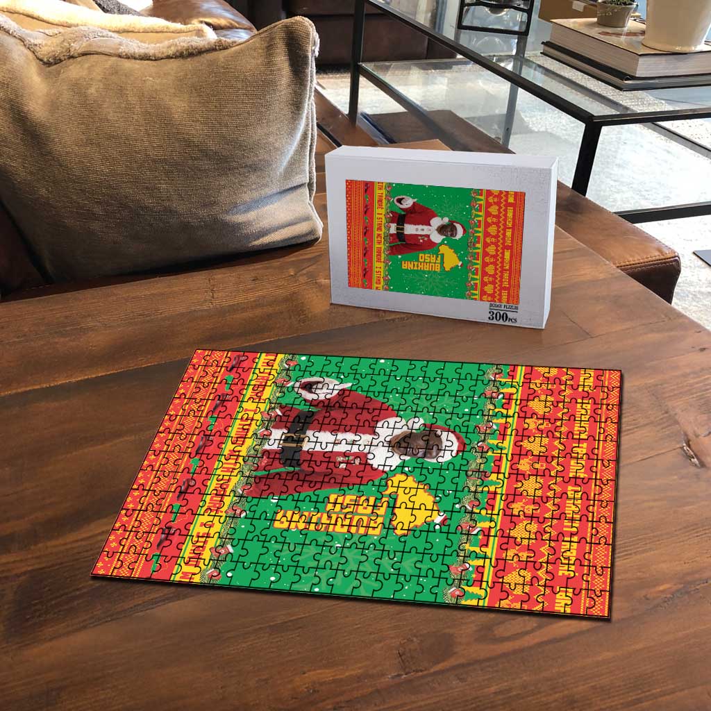 Burkina Faso Christmas Puzzle I Stand With Traore