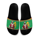 Burkina Faso Christmas Slide Sandals I Stand With Traore