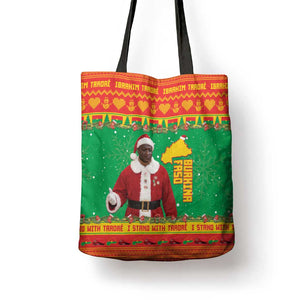 Burkina Faso Christmas Tote Bag I Stand With Traore