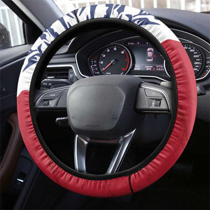 Afro Liberia Steering Wheel Cover African King Lion - Grunge Style