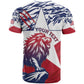 Personalised Afro Liberia T shirt African King Lion - Grunge Style