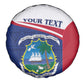 Personalised Liberia African Spare Tire Cover Coat Of Arms Flag