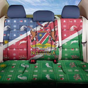 Afro Namibia Back Car Seat Cover Coat Of Arms Christmas Style