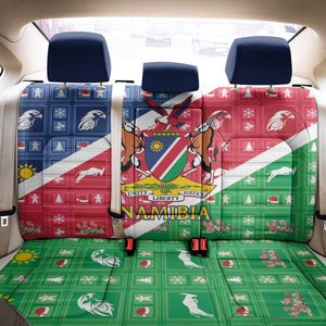 Afro Namibia Back Car Seat Cover Coat Of Arms Christmas Style