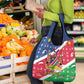 Afro Namibia Grocery Bag Coat Of Arms Christmas Style