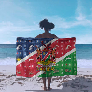 Afro Namibia Sarong Coat Of Arms Christmas Style