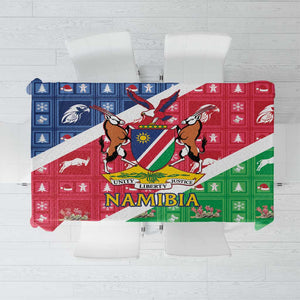 Afro Namibia Tablecloth Coat Of Arms Christmas Style