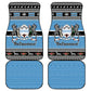 Afro Botswana Christmas Car Mats Coat Of Arms - African Pattern
