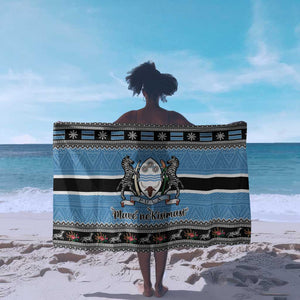 Afro Botswana Christmas Sarong Coat Of Arms - African Pattern