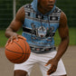 Afro Botswana Christmas Sleeveless Hoodie Coat Of Arms - African Pattern - African Pride