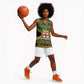 Afro-Jamaicans Basketball Jersey Coat Of Arms - Merry Christmas LT15
