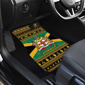 Afro-Jamaicans Car Mats Coat Of Arms - Merry Christmas