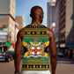 Afro-Jamaicans Men Tank Top Coat Of Arms - Merry Christmas