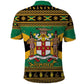 Afro-Jamaicans Polo Shirt Coat Of Arms - Merry Christmas