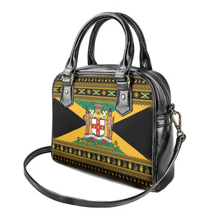 Afro-Jamaicans Shoulder Handbag Coat Of Arms - Merry Christmas