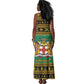 Afro-Jamaicans Tank Maxi Dress Coat Of Arms - Merry Christmas