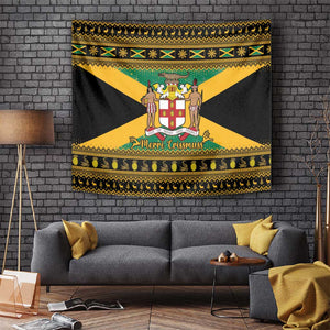 Afro-Jamaicans Tapestry Coat Of Arms - Merry Christmas