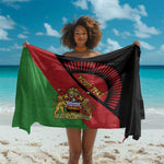 Personalized Afro Malawi Sarong Coat Of Arms - Southeastern Africa Pattern