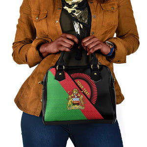 Personalized Afro Malawi Shoulder Handbag Coat Of Arms - Southeastern Africa Pattern