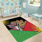 Personalized Africa Malawi Area Rug Thomsons Gazelle With Lotus