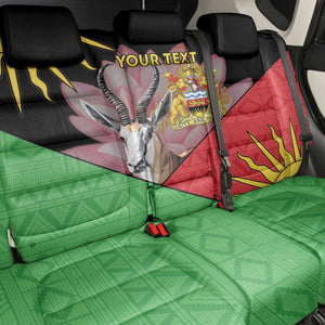 Personalized Africa Malawi Back Car Seat Cover Thomsons Gazelle With Lotus