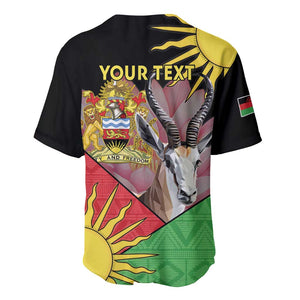 Personalized Africa Malawi Baseball Jersey Thomsons Gazelle With Lotus