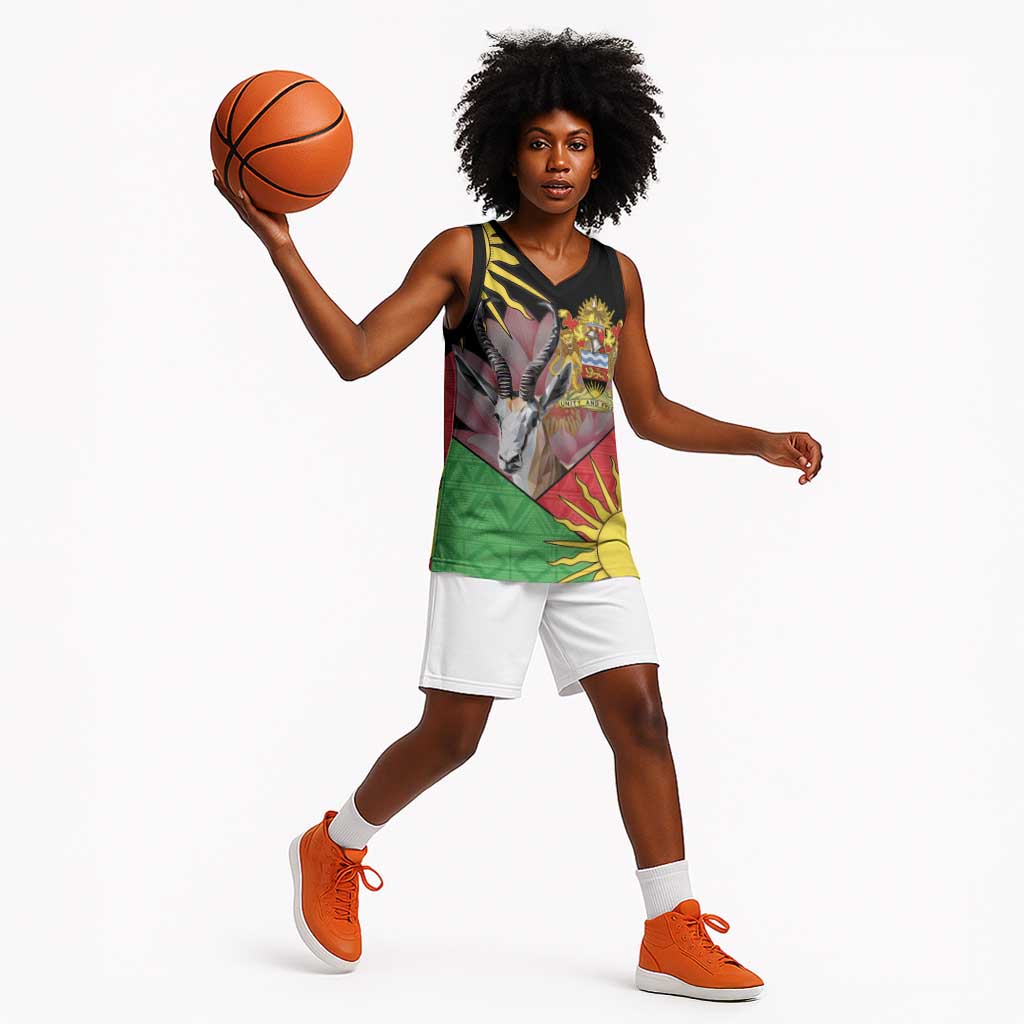 Personalized Africa Malawi Basketball Jersey Thomsons Gazelle With Lotus LT15