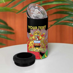 Personalized Africa Malawi 4 in 1 Can Cooler Tumbler Thomsons Gazelle With Lotus