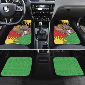 Personalized Africa Malawi Car Mats Thomsons Gazelle With Lotus