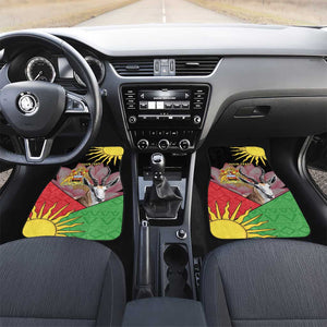 Personalized Africa Malawi Car Mats Thomsons Gazelle With Lotus