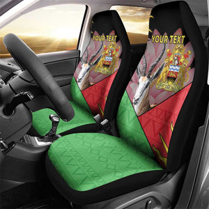 Personalized Africa Malawi Car Seat Cover Thomsons Gazelle With Lotus