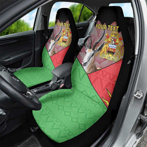 Personalized Africa Malawi Car Seat Cover Thomsons Gazelle With Lotus