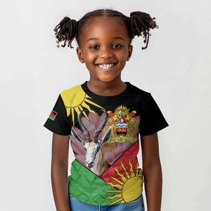 Personalized Africa Malawi Kid T shirt Thomsons Gazelle With Lotus