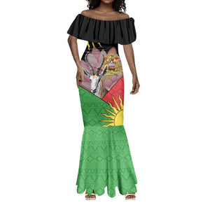 Personalized Africa Malawi Mermaid Dress Thomsons Gazelle With Lotus