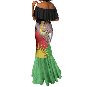 Personalized Africa Malawi Mermaid Dress Thomsons Gazelle With Lotus