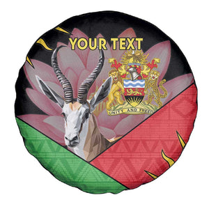 Personalized Africa Malawi Spare Tire Cover Thomsons Gazelle With Lotus