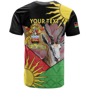 Personalized Africa Malawi T shirt Thomsons Gazelle With Lotus