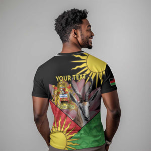 Personalized Africa Malawi T shirt Thomsons Gazelle With Lotus