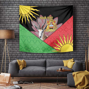 Personalized Africa Malawi Tapestry Thomsons Gazelle With Lotus