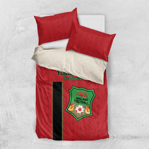 Custom Afro Malawi Football Bedding Set Go Champions - African Pattern