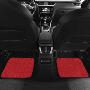 Custom Afro Malawi Football Car Mats Go Champions - African Pattern