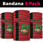 Custom Afro Malawi Football Neck Gaiter Go Champions - African Pattern LT15