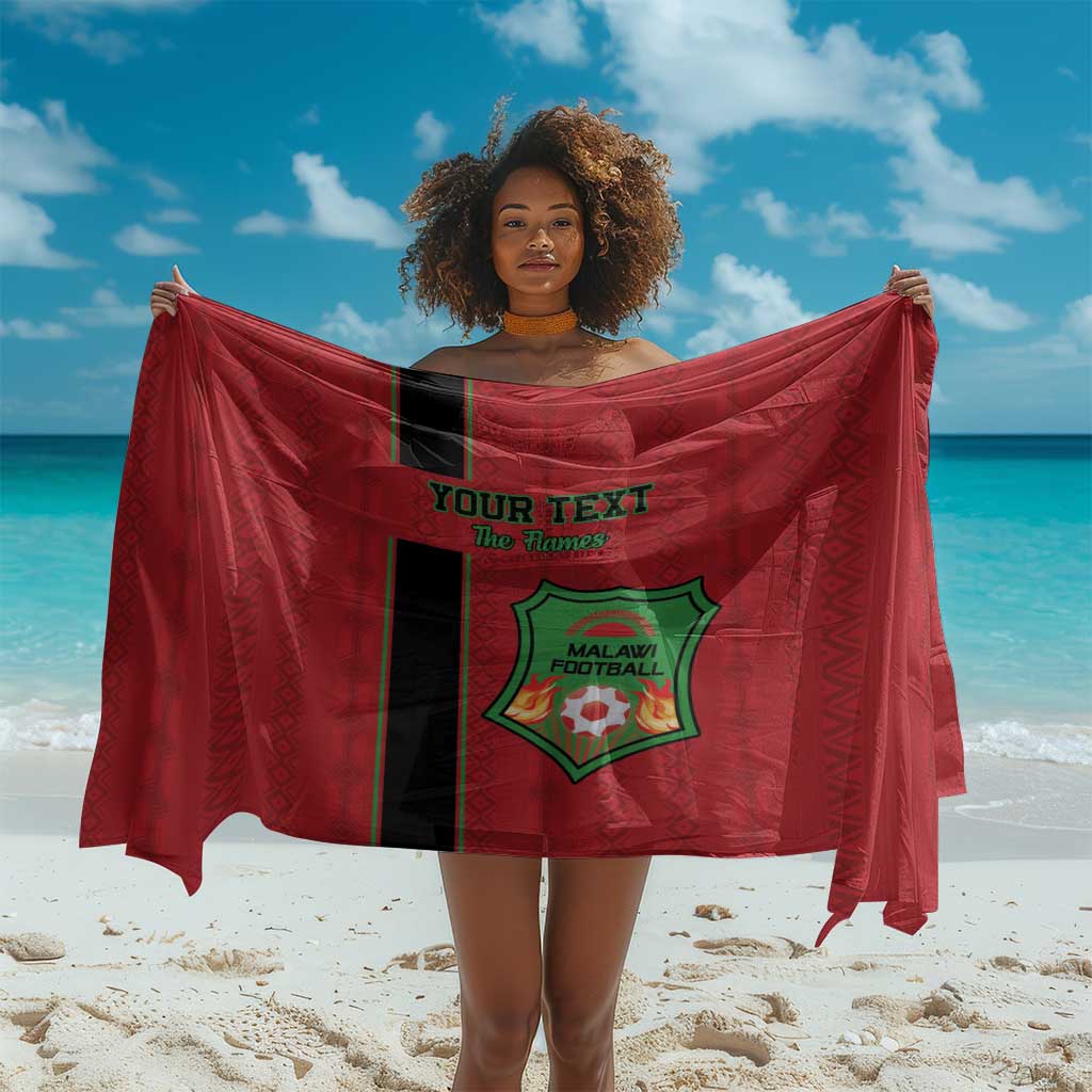 Custom Afro Malawi Football Sarong Go Champions - African Pattern