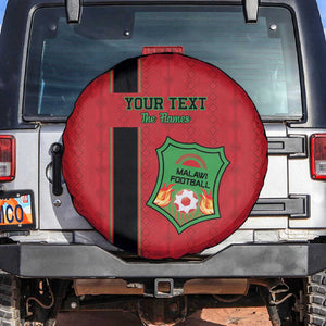 Custom Afro Malawi Football Spare Tire Cover Go Champions - African Pattern