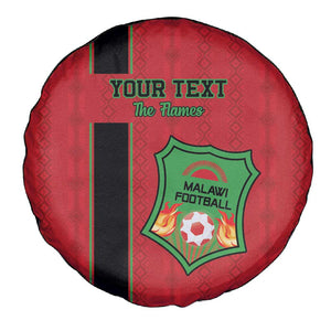 Custom Afro Malawi Football Spare Tire Cover Go Champions - African Pattern