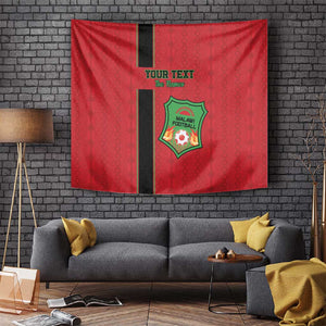 Custom Afro Malawi Football Tapestry Go Champions - African Pattern