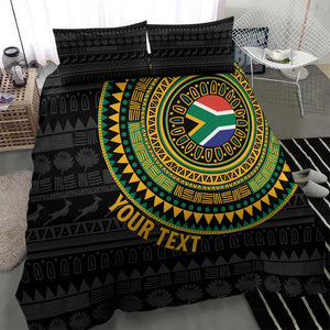 Personalised South Africa African Tribal Pattern Bedding Set Chest Arm Tattoo