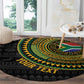 Personalised South Africa African Tribal Pattern Round Carpet Chest Arm Tattoo
