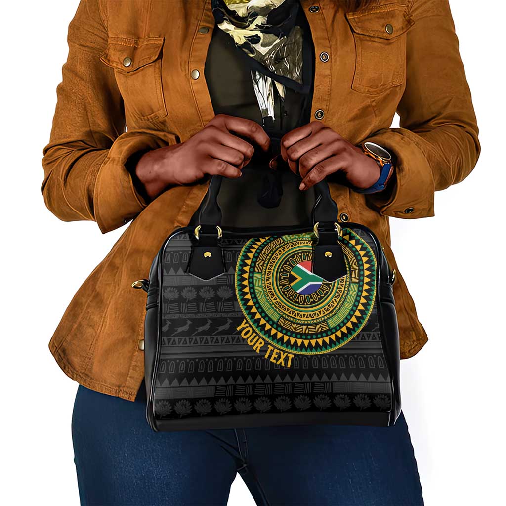 Personalised South Africa African Tribal Pattern Shoulder Handbag Chest Arm Tattoo
