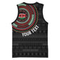 Personalised Kenya African Tribal Pattern Basketball Jersey Chest Arm Tattoo LT15